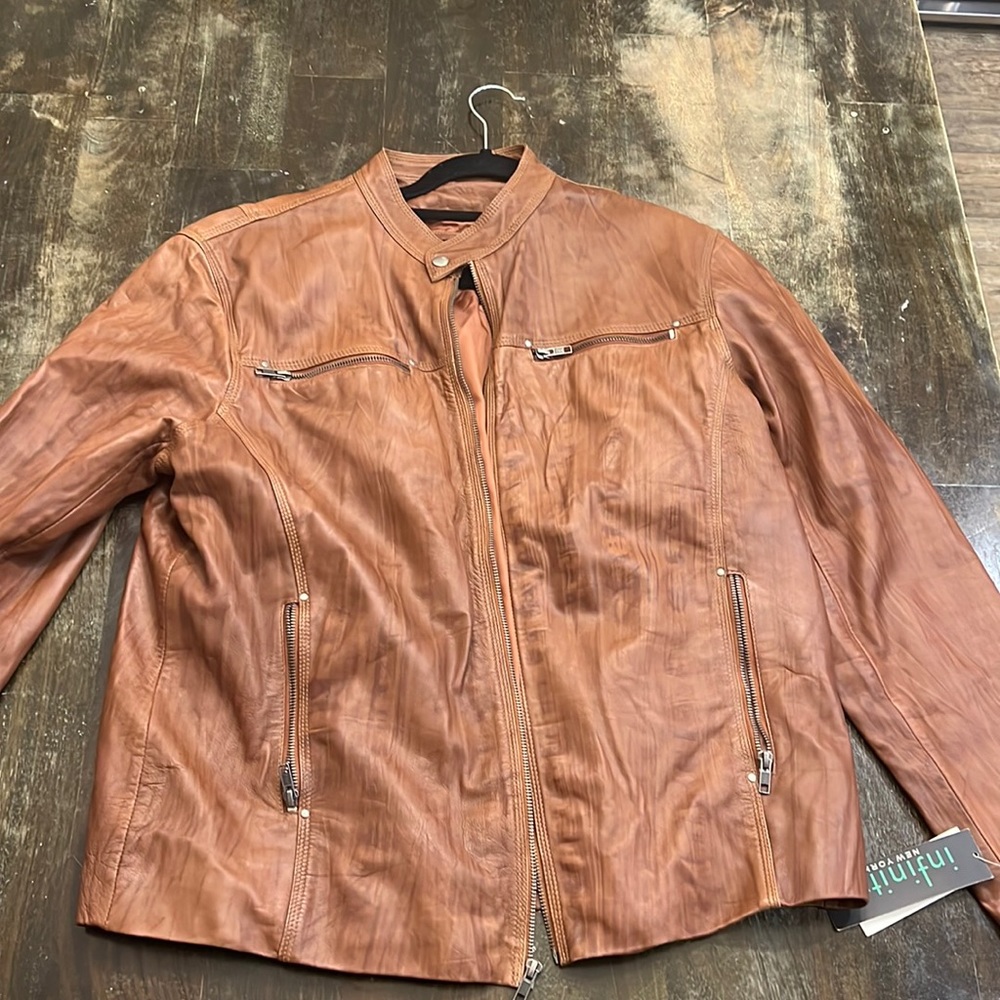 Leather jacket